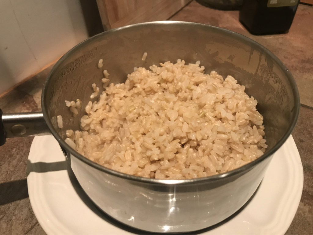 Trader Joe's Frozen Brown Rice Final Product