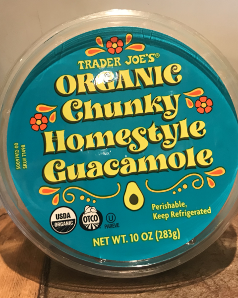 Trader Joe's Guacamole organic