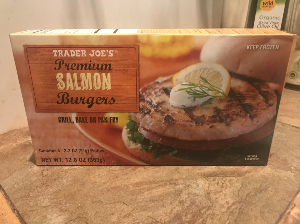 Trader Joe’s Salmon Burgers
