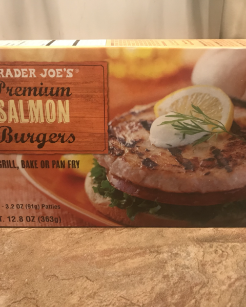 Trader Joe’s Salmon Burgers