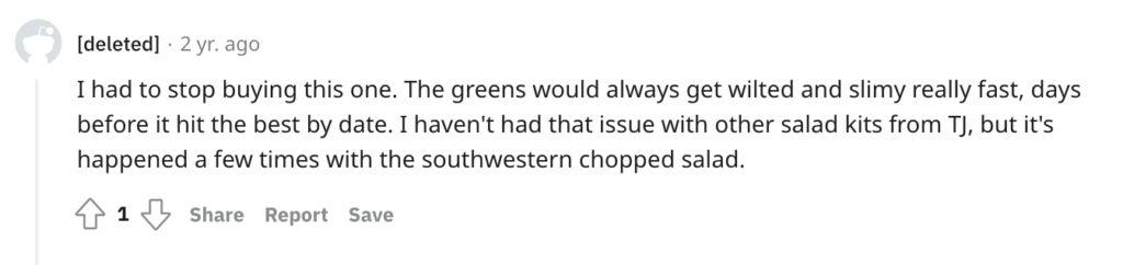Trader Joe’s Southwest Salad Review 4
