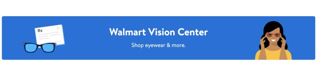 Walmart Vision Center shop