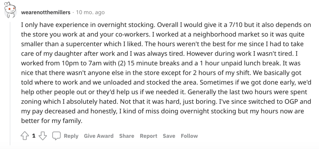 Working As A Stocker At Walmart Review 2