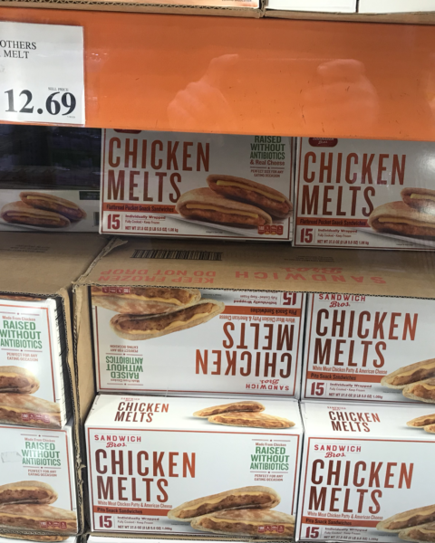 Chicken Melts At Costco Pricing