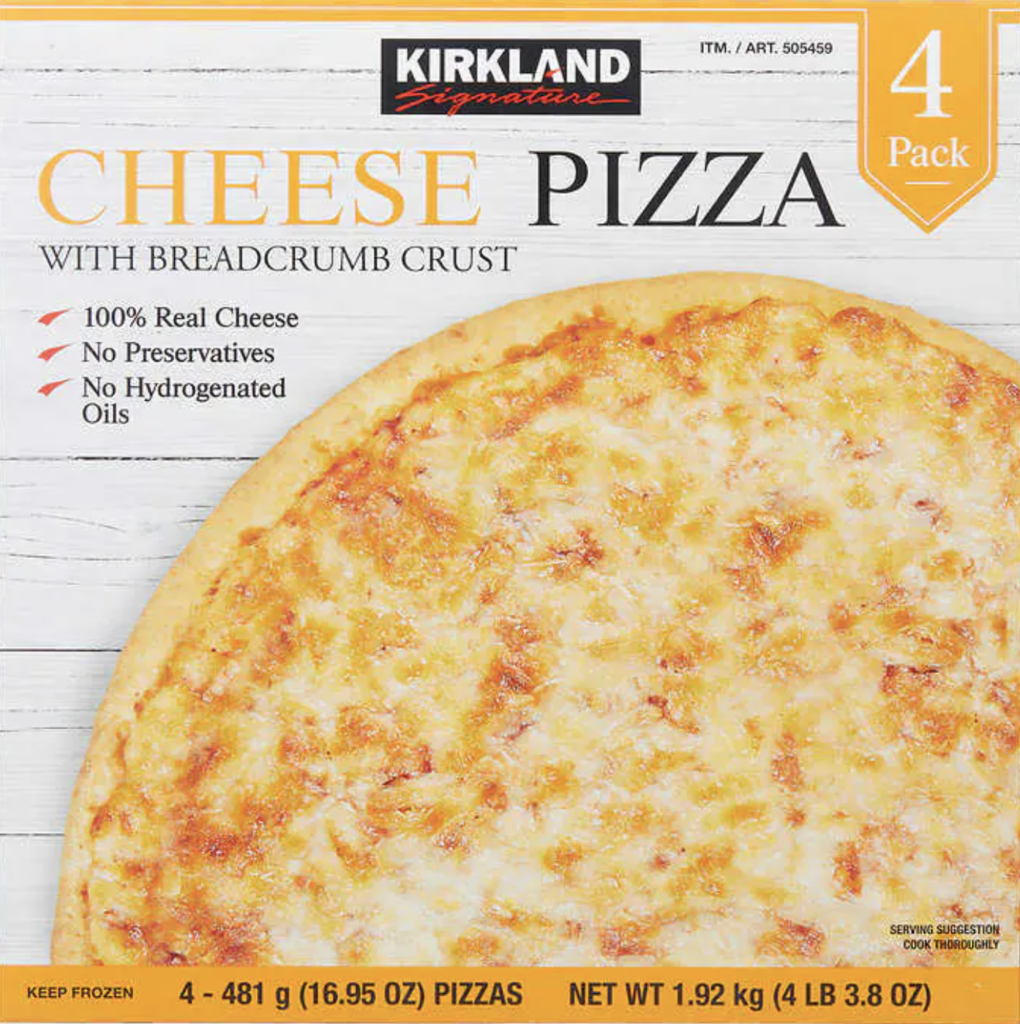 Costco Cheese Pizza (Kirkland Signature)