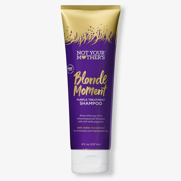 Not Your Mother's Blonde Moment Purple Treatment Shampoo, 8oz