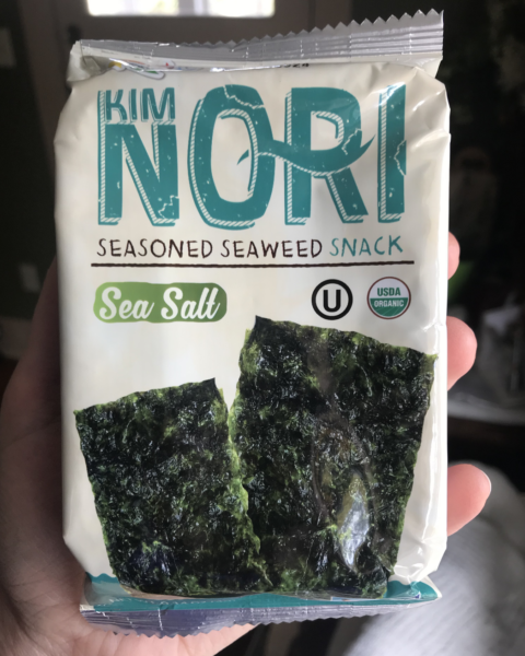 Organic Seaweed Snacks At Costco Package