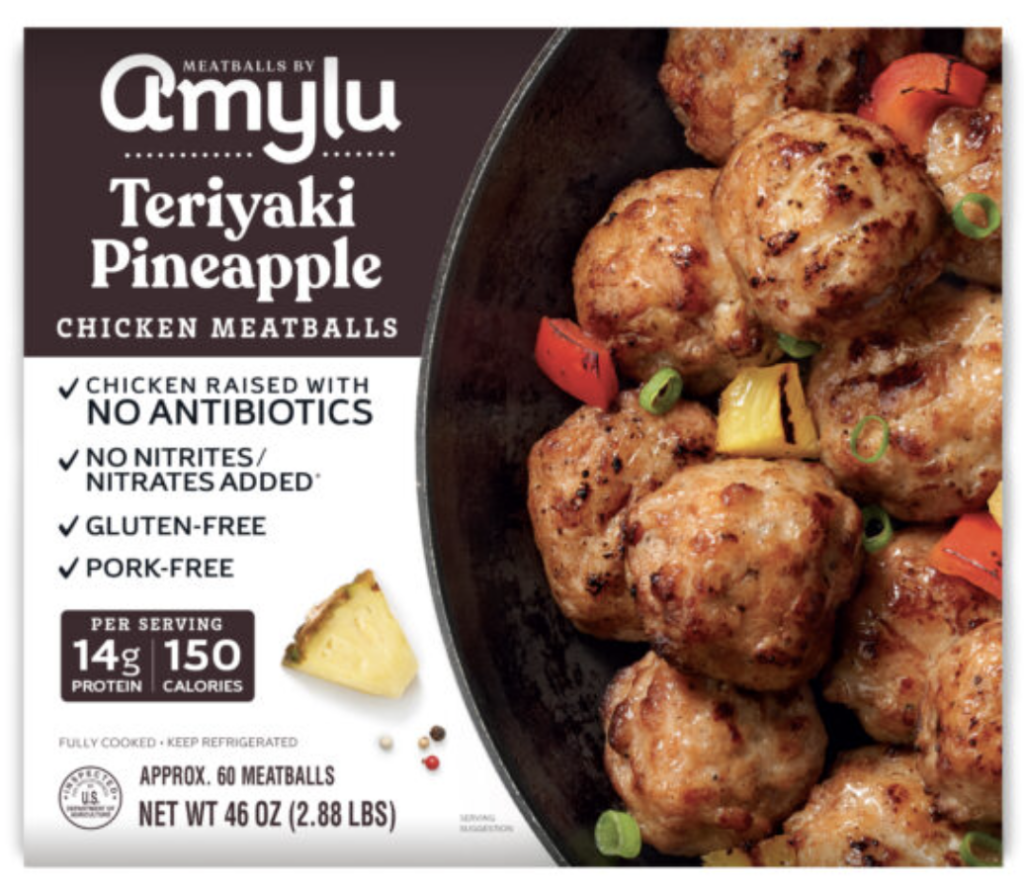 Amylu Teriyaki Pineapple Chicken Meatballs