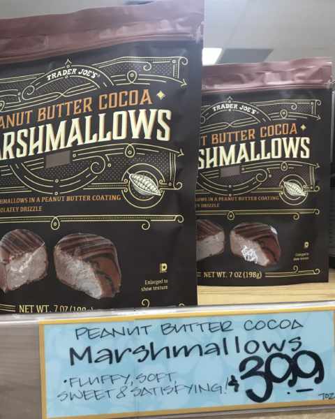 Peanut Butter Cocoa Marshmallows at Trader Joe’s