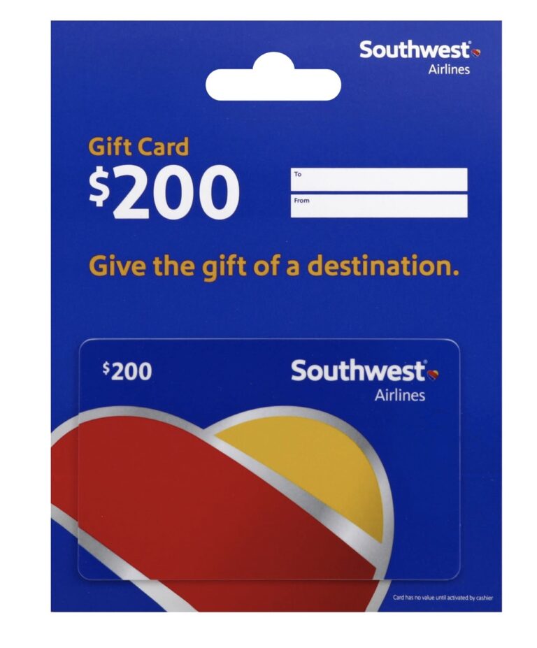 Does Costco Sell Southwest Gift Cards?