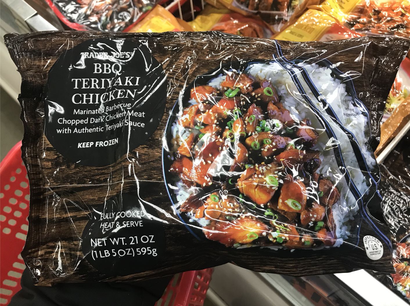 TJs BBQ Teriyaki Chicken in store