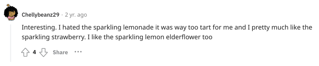 Trader Joe’s Sparkling Lemonade Review