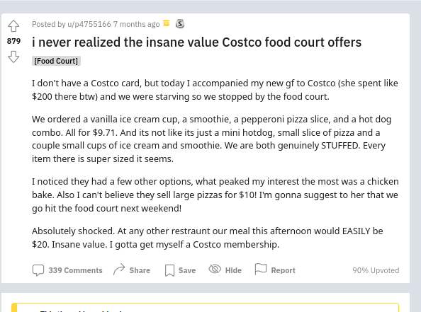 pre-order pizza Costco Review