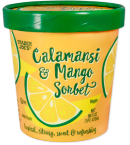 Trader Joe’s Calamansi & Mango Sorbet