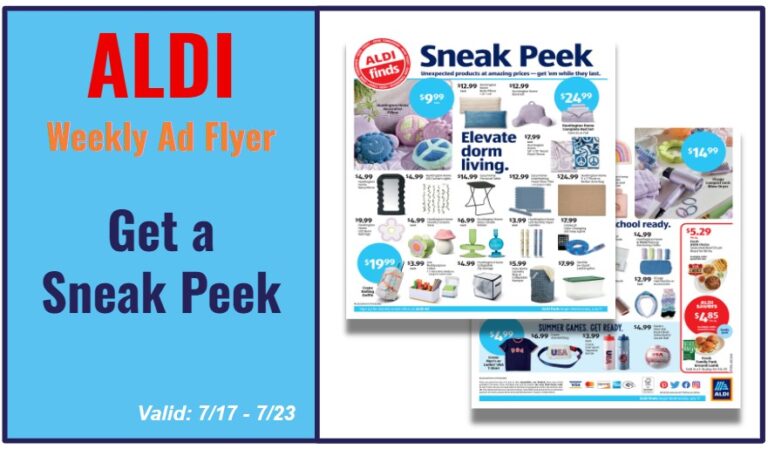 Aldi Ad – Mobile Friendly View