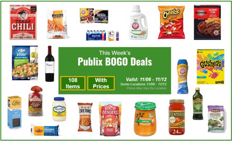 Your Visual Guide to This Week's Publix BOGO: Unveiling the Best Deals ...