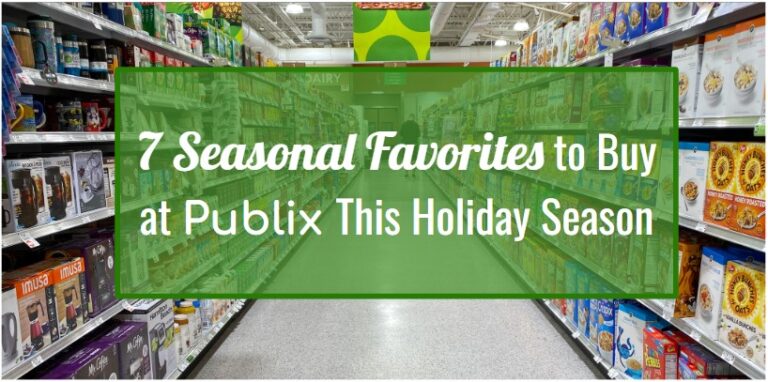 7 Seasonal Favorites to Buy at Publix This Holiday Season