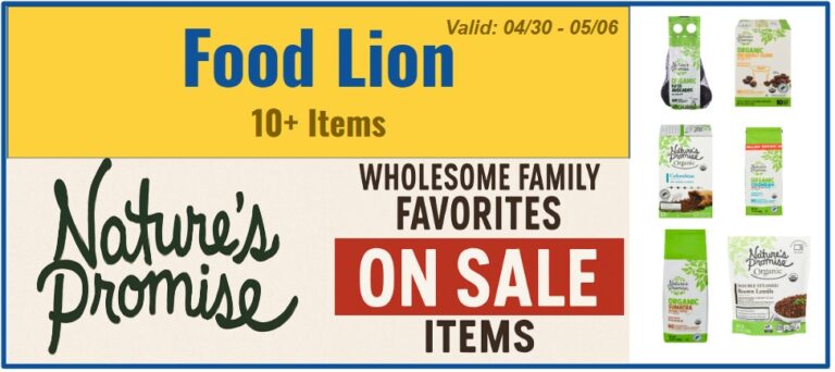 Food Lion Nature’s Promise Wholesome Family Favorites