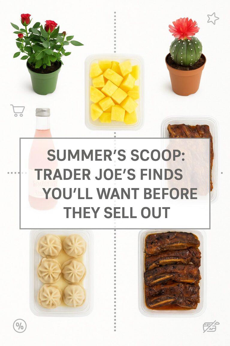 Summer’s Scoop: Trader Joe’s Finds You’ll Want Before They Sell Out