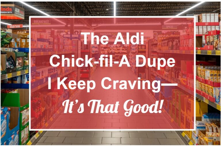 How I Made a Spot-On Chick-fil-A Sandwich Using Just Aldi Ingredients