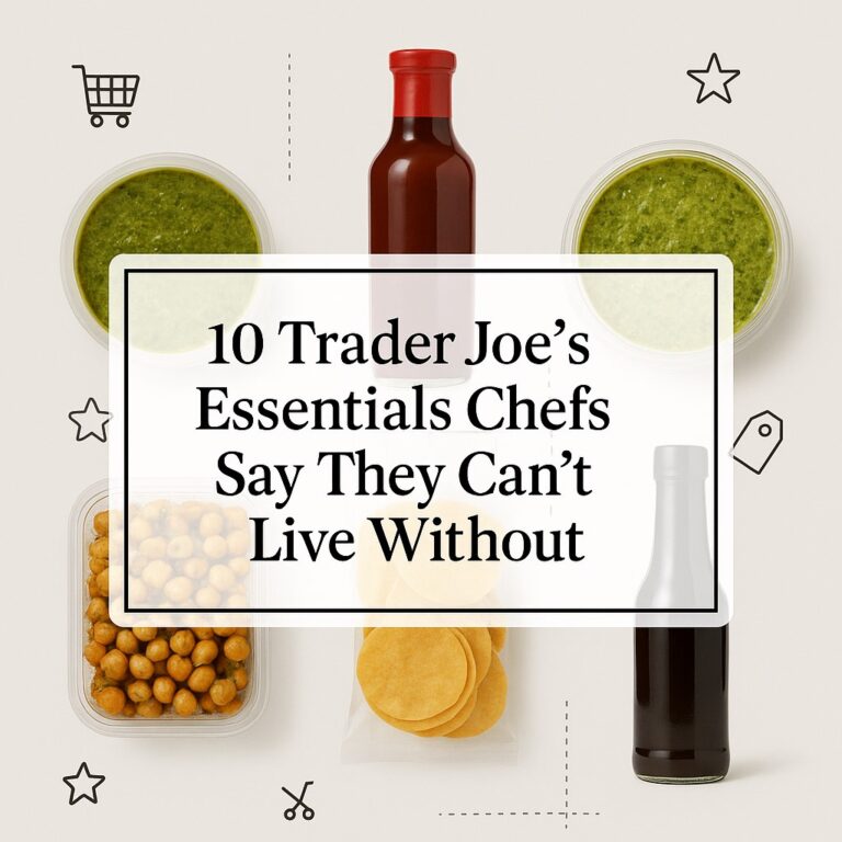 10 Trader Joe’s Essentials Chefs Say They Can’t Live Without