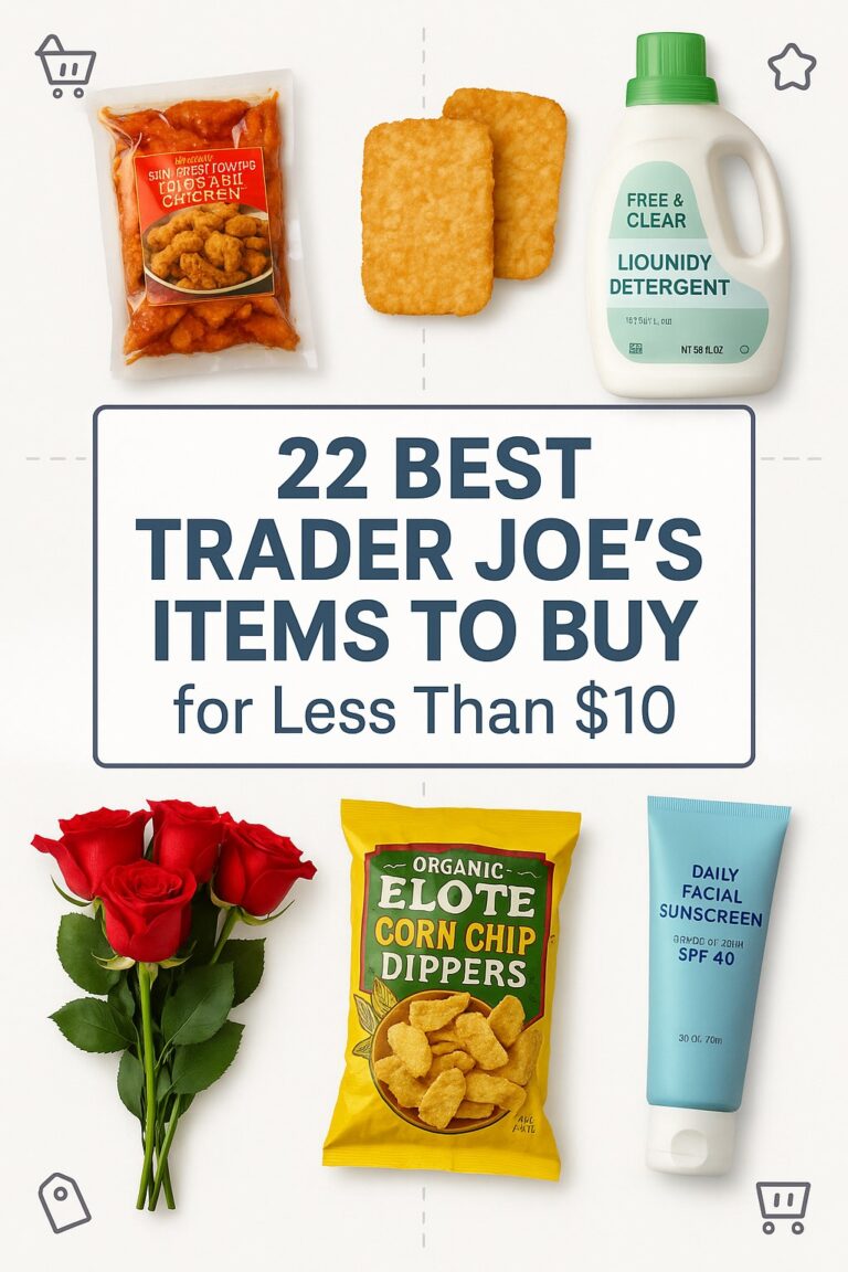 22 Best Trader Joe’s Items To Buy for Less Than $10