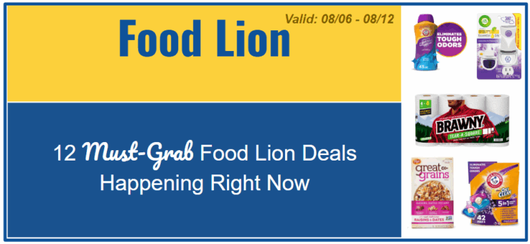 12 Must-Grab Food Lion Deals Happening Right Now