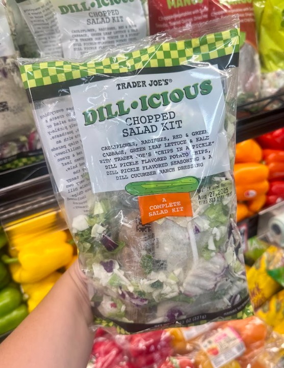 Trader Joe's Dill-icious Chopped Salad Kit