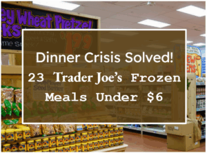 Dinner Crisis Solved! 23 Trader Joe’s Frozen Meals Under $6