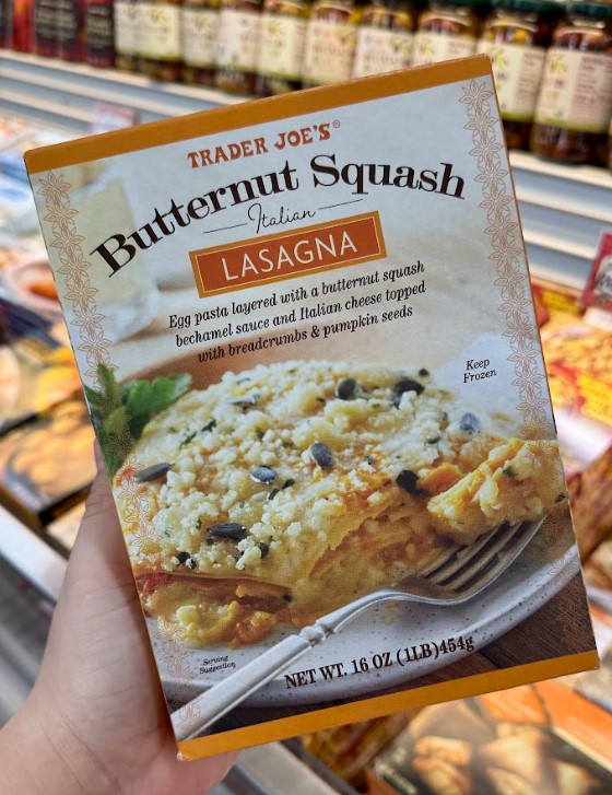 Trader Joe's Butternut Squash Lasagna