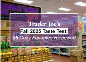 Trader Joe’s Fall 2025 Taste Test: 25 Cozy Favorites Reviewed