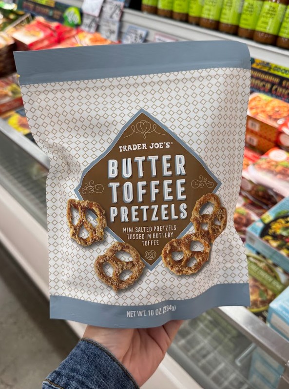 Butter Toffee Pretzels at Trader Joe's