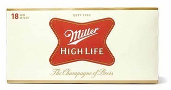 18-Pack Miller High Life Beer