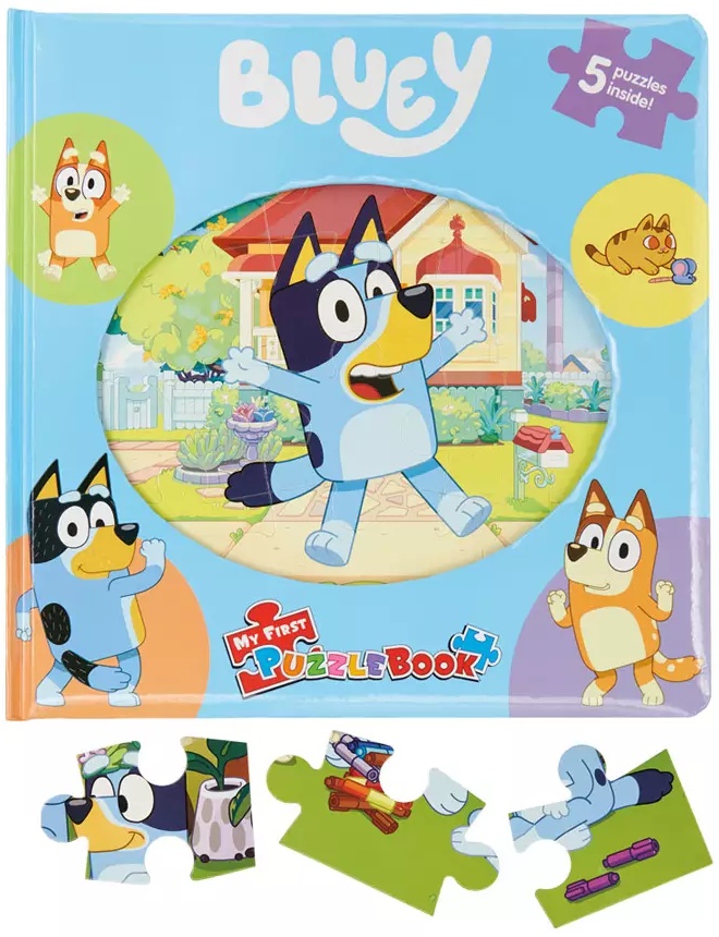 Phidal My First Puzzle Book - Bluey