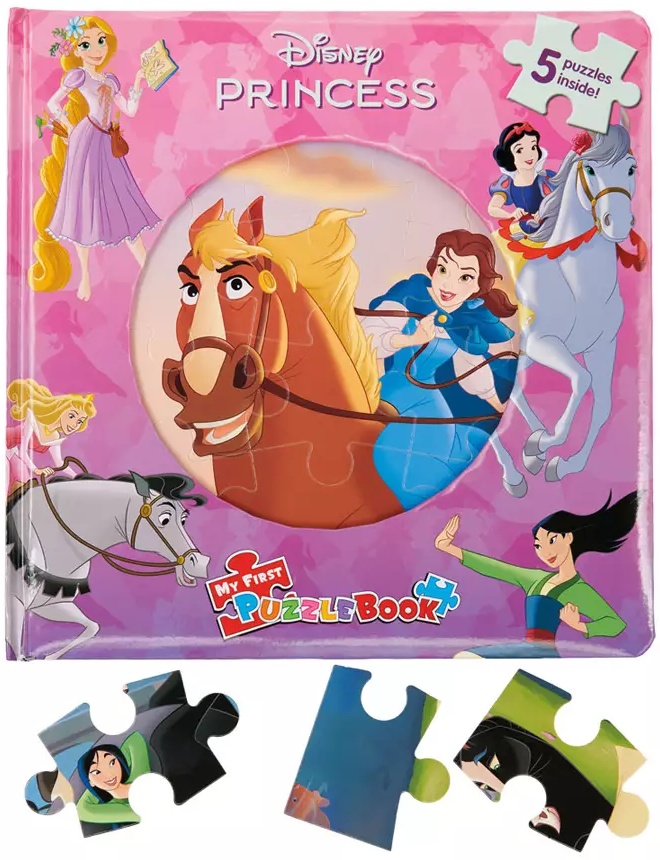 Phidal My First Puzzle Book - Disney Princess