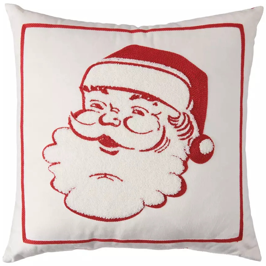 Merry Moments Holiday Decorative Pillow - Santa