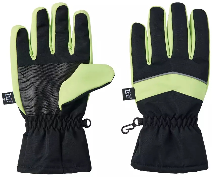 Lily & Dan Childrens Winter Gloves - Black