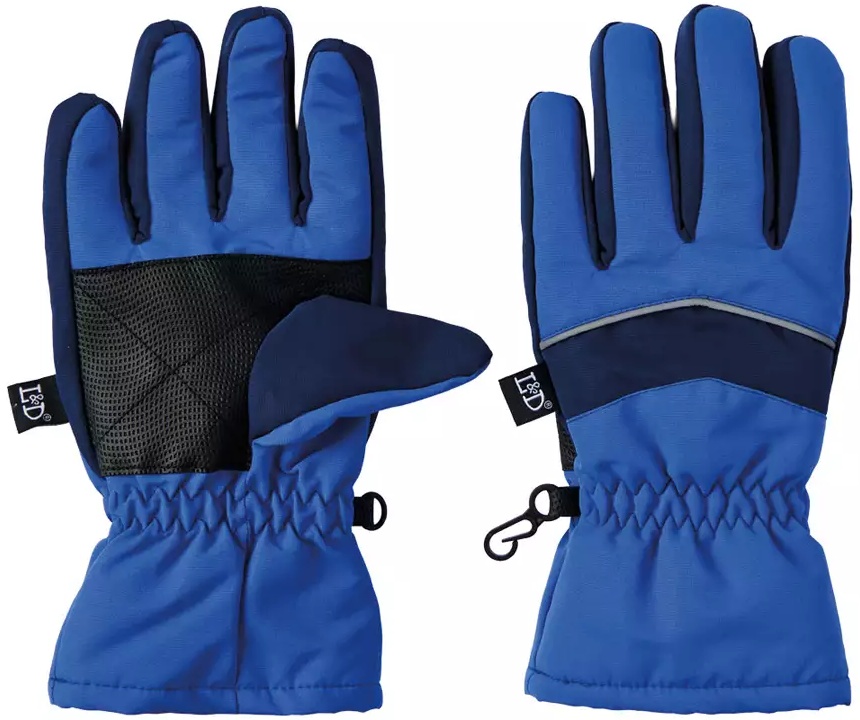 Lily & Dan Childrens Winter Gloves - Blue