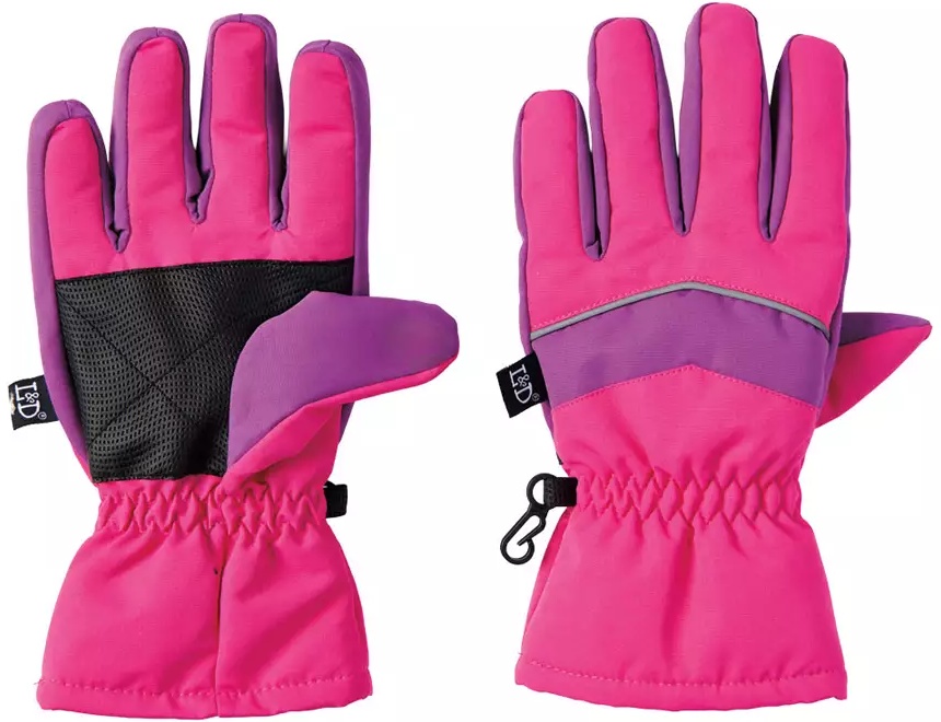 Lily & Dan Childrens Winter Gloves - Pink