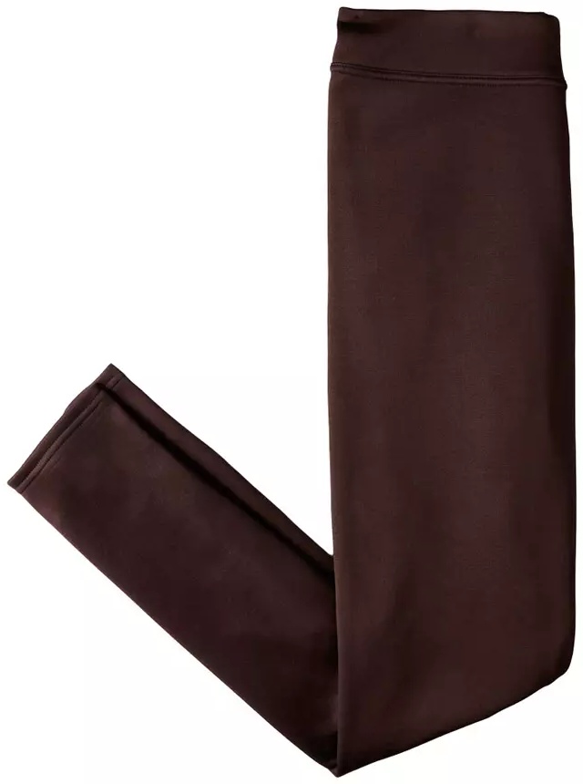 Serra Fleece Lined Leggings - Coffee