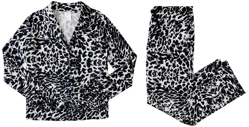 Serra Flannel Pajama - Leopard
