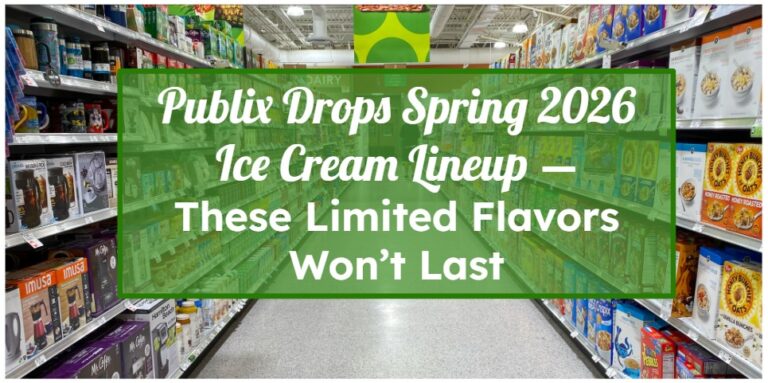 Publix Drops Spring 2026 Ice Cream Lineup — These Limited Flavors Won’t Last