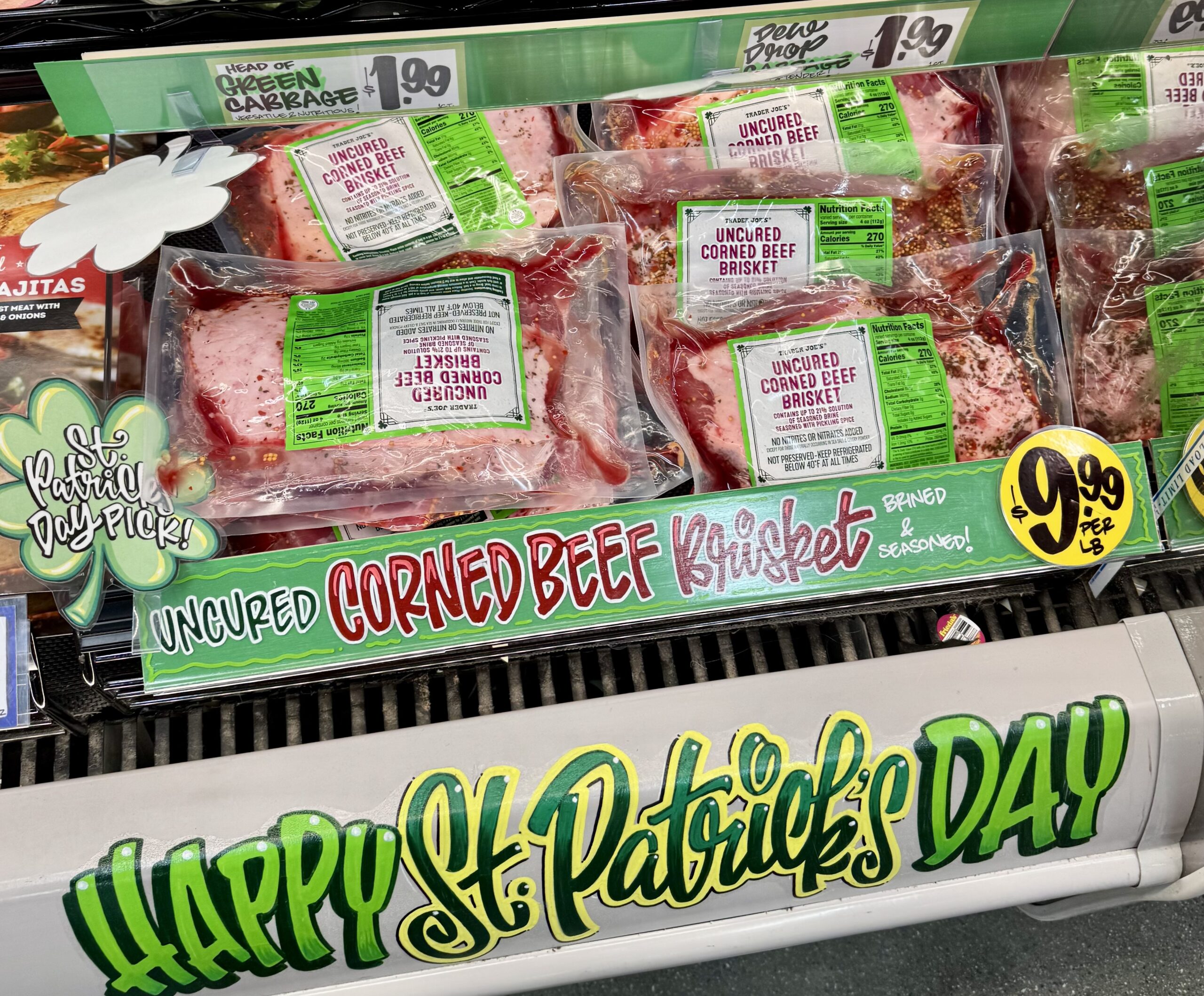 Uncured Corned Beef Brisket - in store