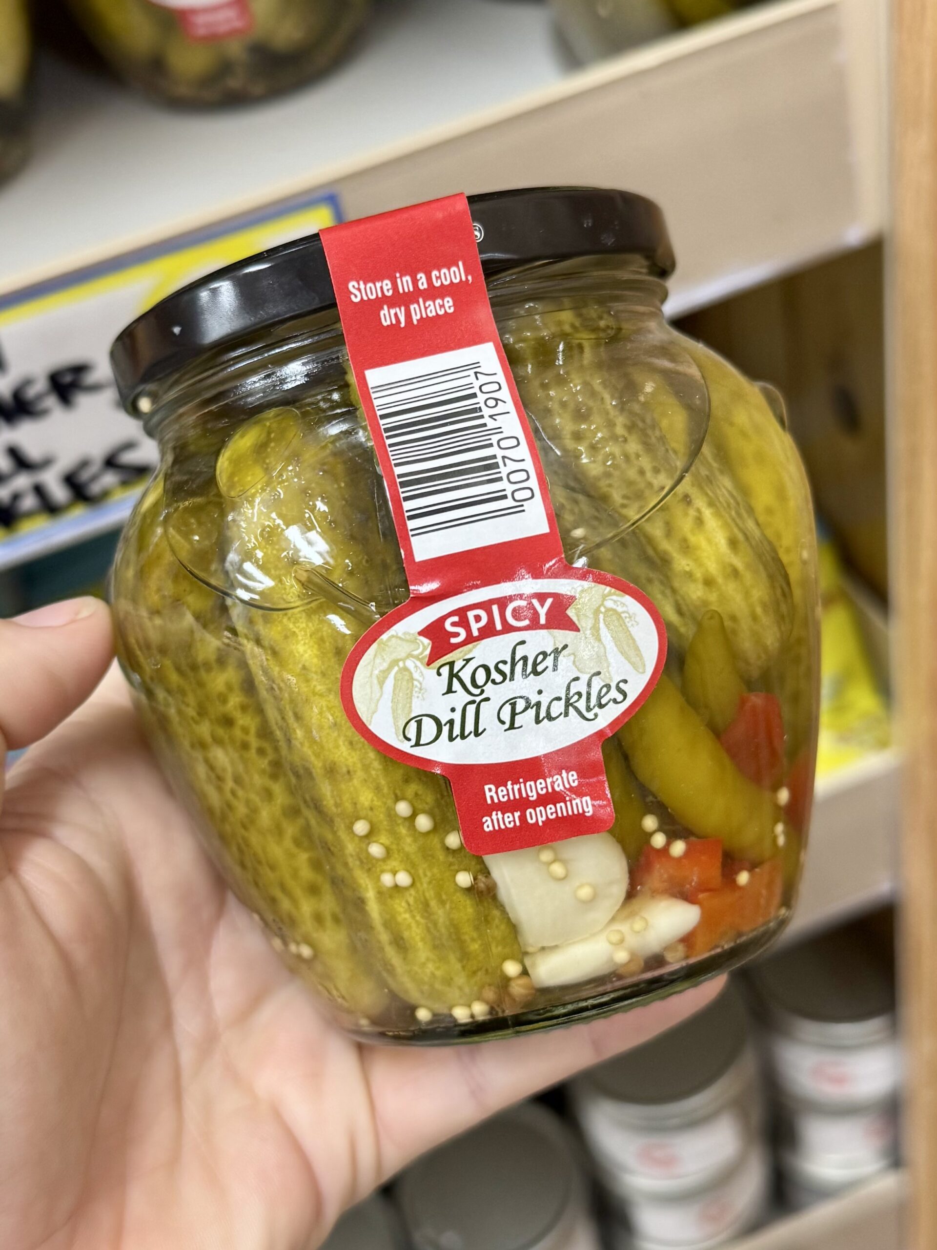 Pickles Spicy Kosher Dill - in store