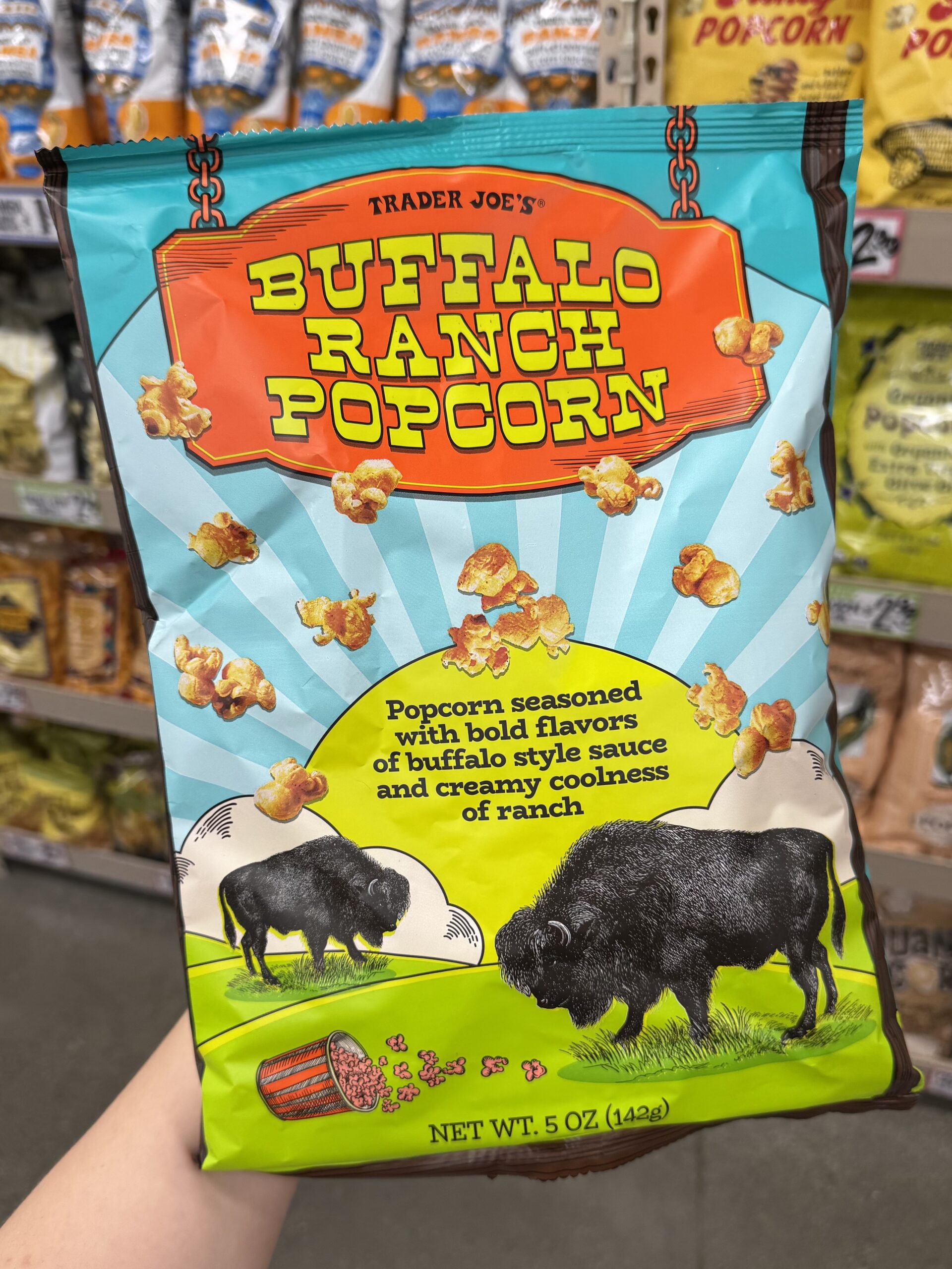 Buffalo Ranch Popcorn - in store