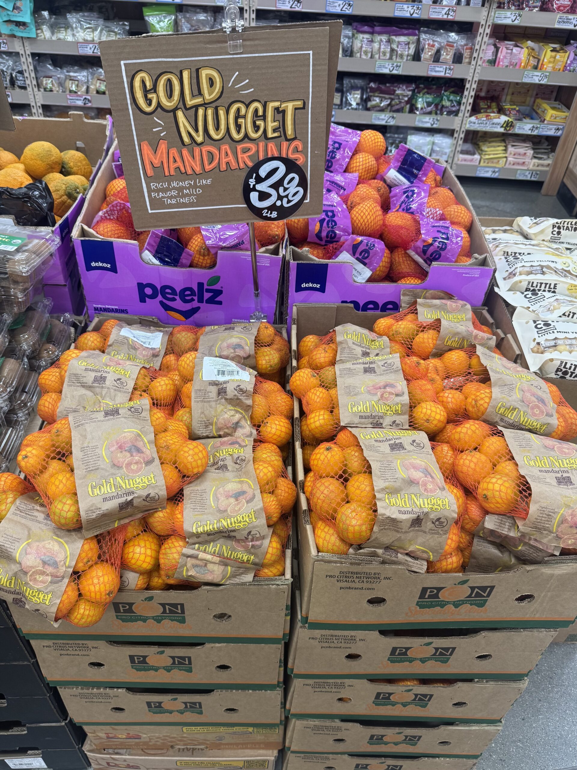 Gold Nugget Mandarins - in store
