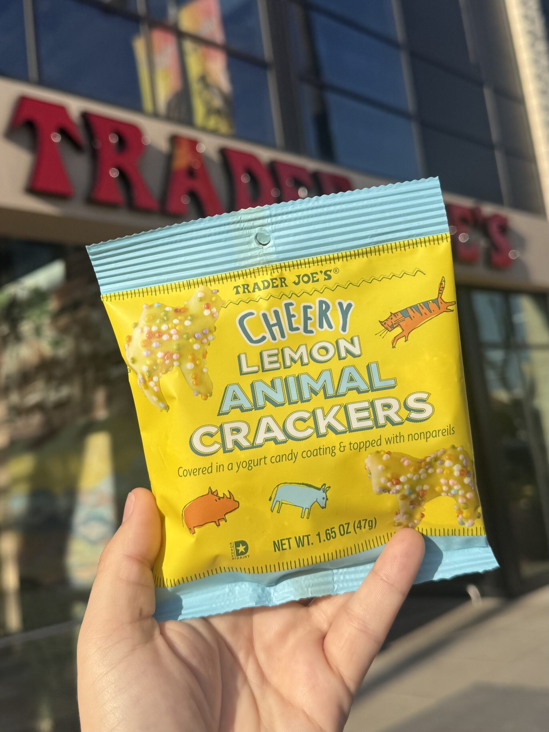 Cheery Lemon Animal Crackers - in store