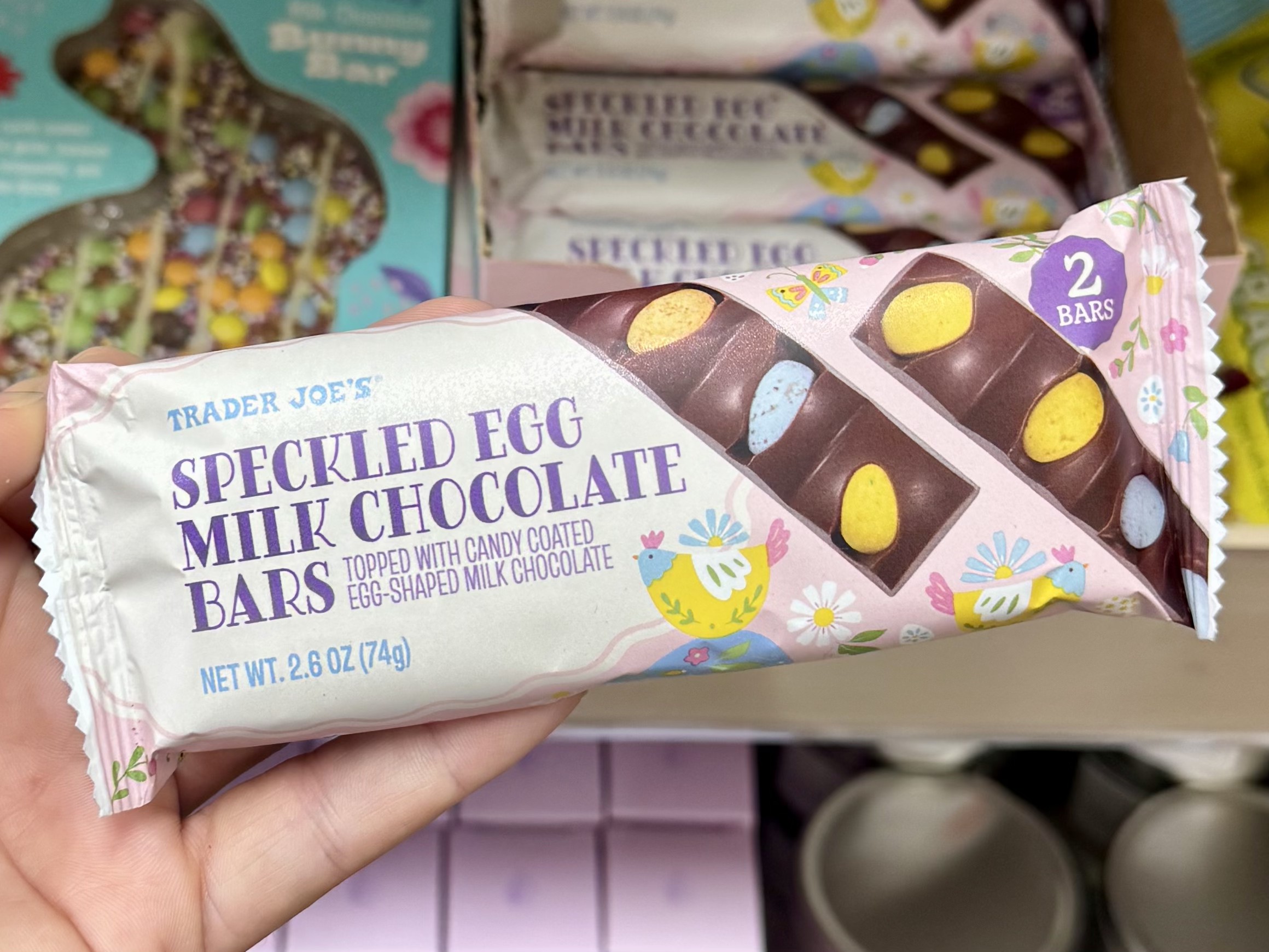 Speckled Egg Milk Chocolate Bars - in store