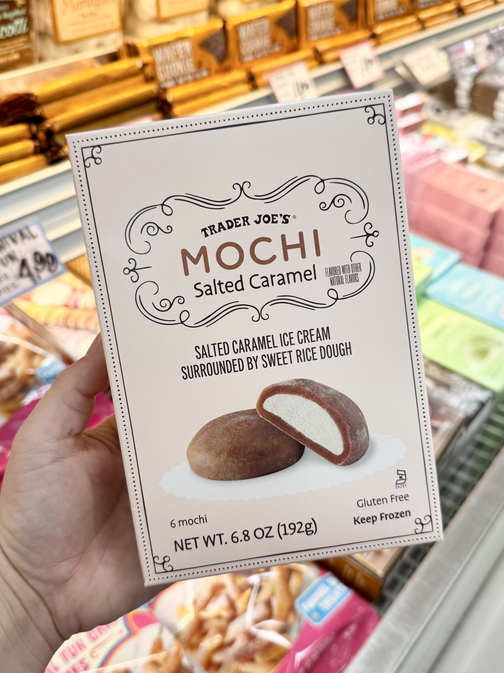 Salted Caramel Mochi - in store