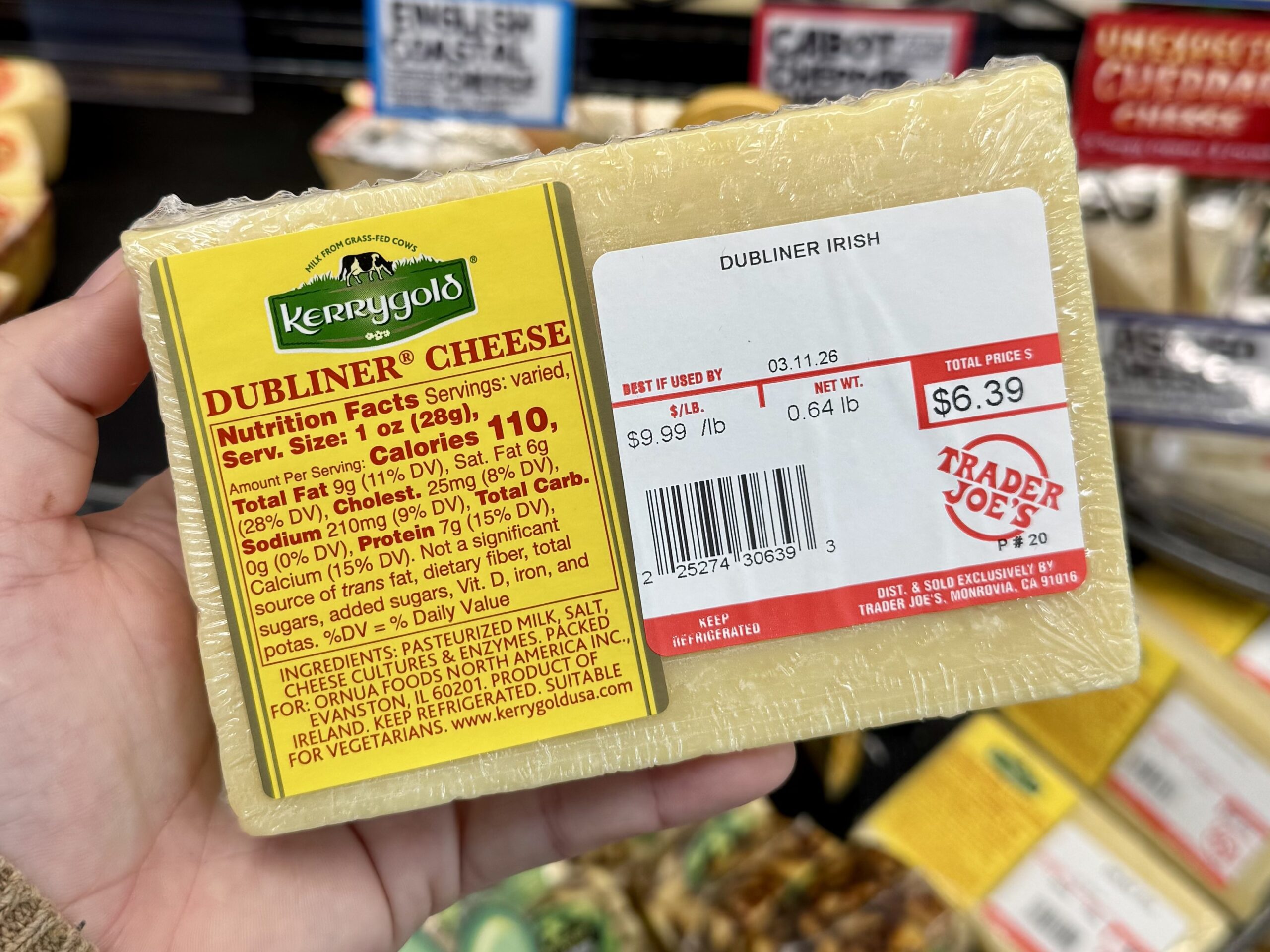 Kerrygold DUBLINER® CHEESE - in store
